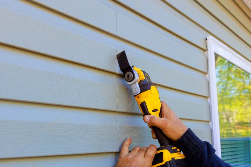 Siding Repair in Action